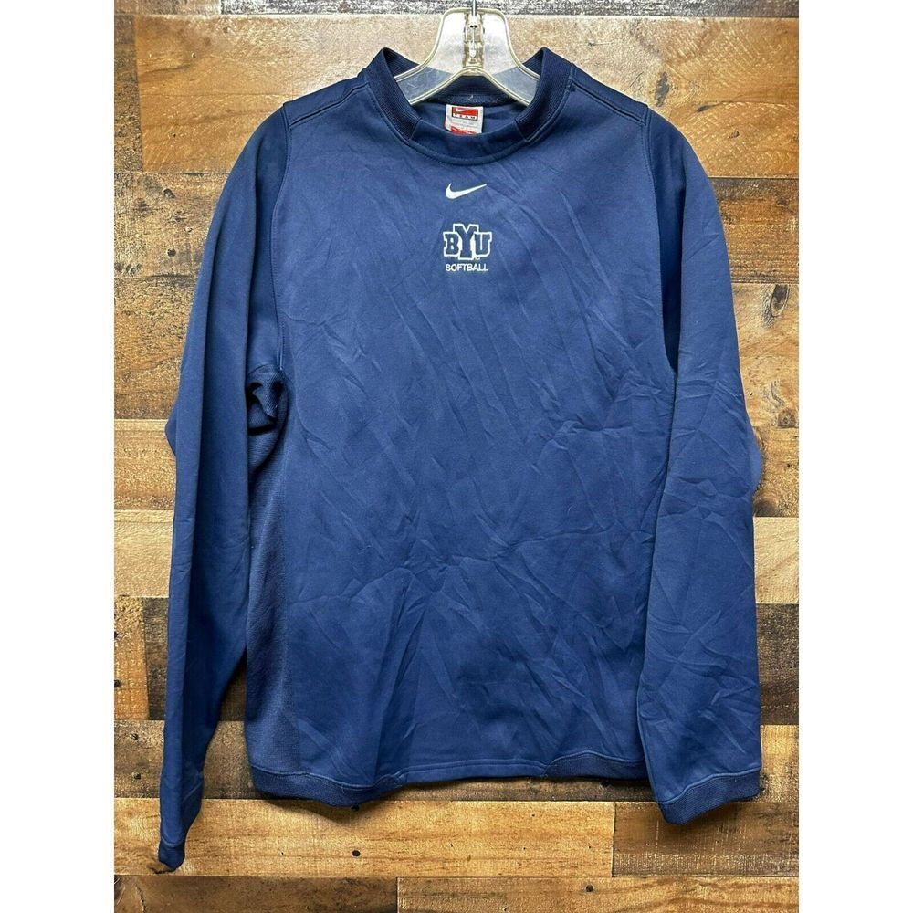 Nike Team BYU Softball Pullover Sweater Size‎ Small